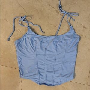 Gilly Hicks Sky Blue Top